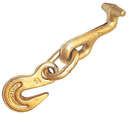 Mo-Clamp 6313 Ford T-Hook with 3/8" X 6" Chain